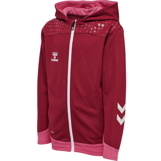 hmlLEAD ZIP POLY HOODIE KIDS