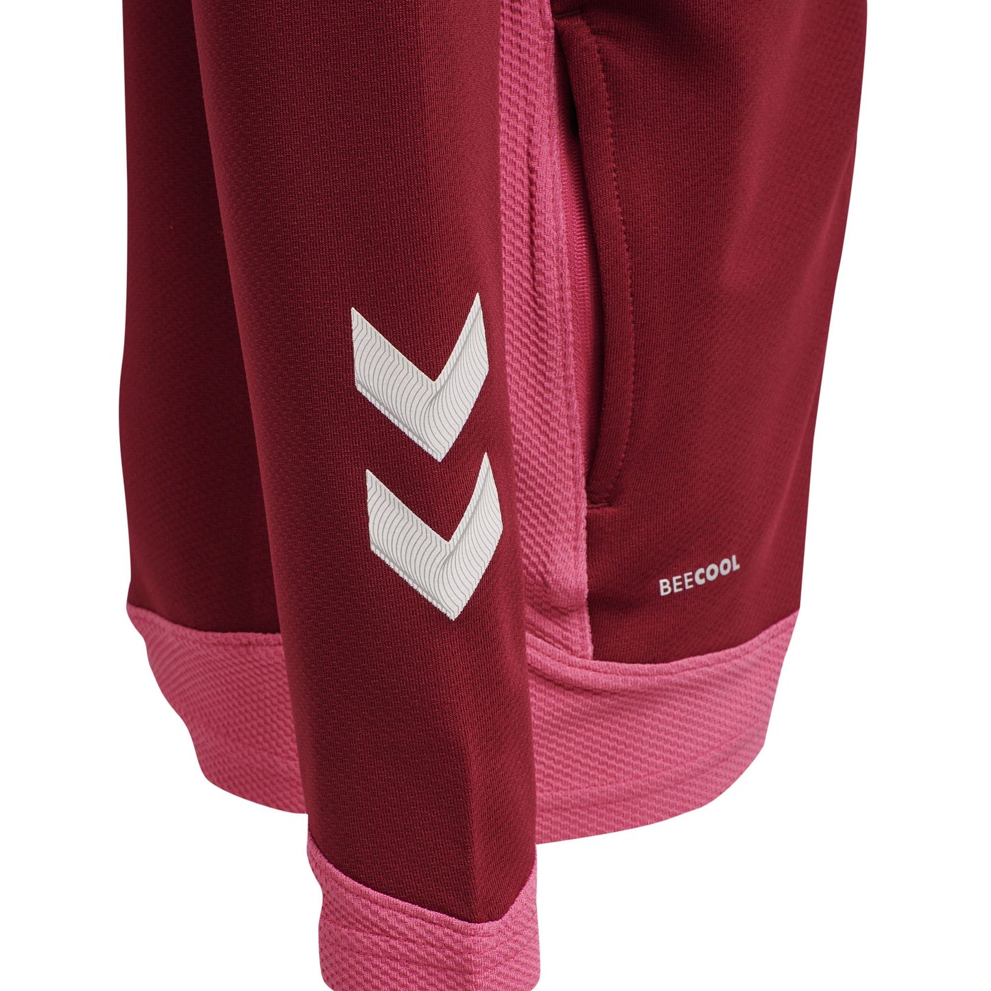 hmlLEAD ZIP POLY HOODIE KIDS