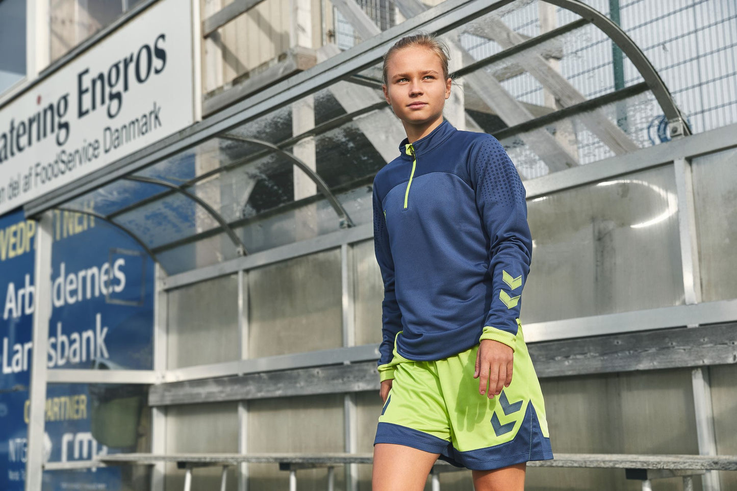 hmlLEAD WOMAN HALF ZIP