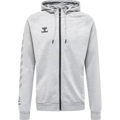 hmlMOVE GRID COTTON ZIP HOODIE