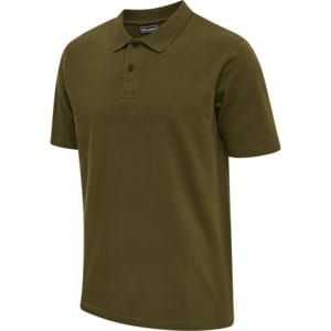 hmlRED STRETCH POLO