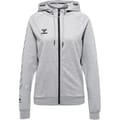 hmlMOVE GRID COT. ZIP HOODIE WOMAN