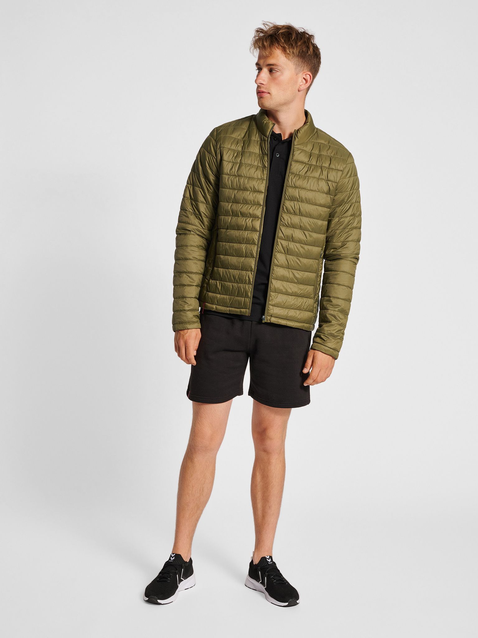 hmlRED QUILTED JACKET