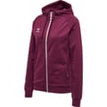 hmlMOVE GRID COT. ZIP HOODIE WOMAN