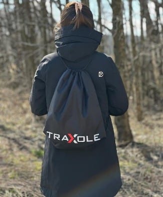 TRAXOLE GYM BAG BLACK ONESIZE W/LOGO